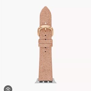 Kate spade New York glitter leather 20mm Apple Watch band